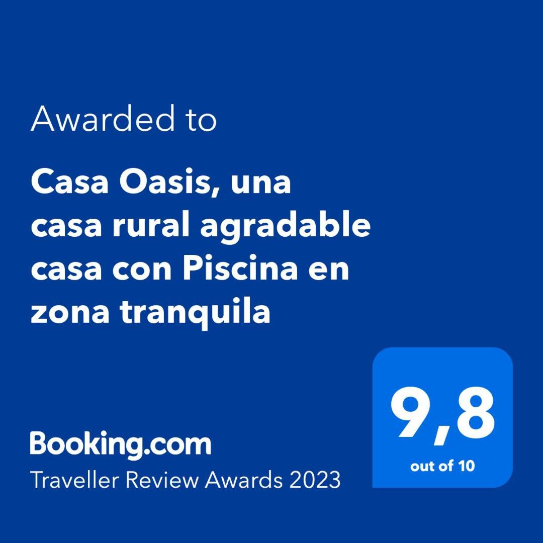 Casa Oasis Puertollano, Una Casa Rural En Puertollano, Agradable, Con Piscina En Zona Tranquila Exterior foto